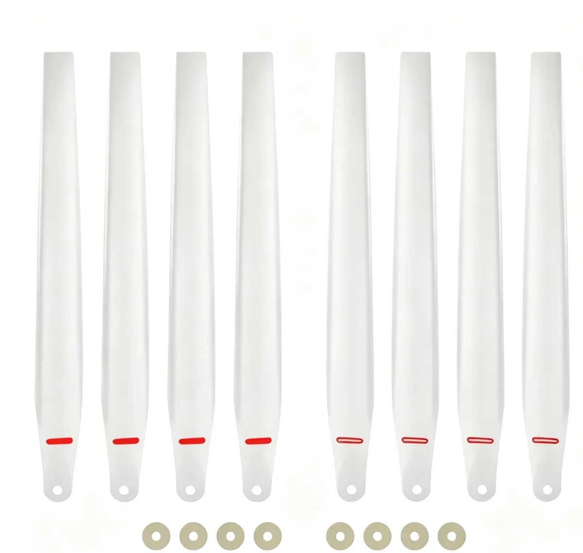 TBD-T60X-PROPELLER-003-CCWL White High Carbon Propeller 5627 CCW Lower Pair for DJI Agras T60X